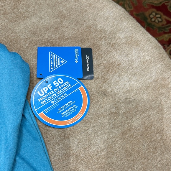 NWT Columbia Aqua Performance XL Long Sleeve Shirt UPF 50 - Picture 3 of 7